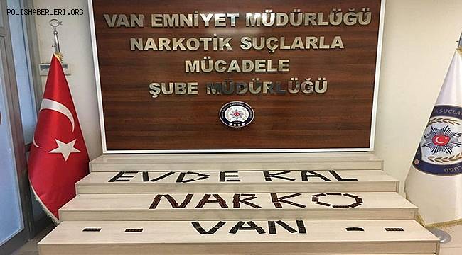 Van'da Uyuşturucu Operasyonu 