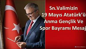 19 Mayıs Atatürk’ü Anma Gençlik Ve Spor Bayramı Mesajı