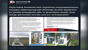 Bakan Yardımcımız ve Bakanlık Sözcümüz Sn. İsmail Çataklı’nın, Terör Örgütünün Mezarlıkları İstismarı ile İlgili Açıklaması 
