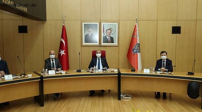 Emniyet Genel Müdürü Sayın Mehmet Aktaş Başkanlığında Koordinasyon Toplantısı Düzenlendi 