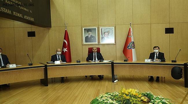 Emniyet Genel Müdürü Sayın Mehmet Aktaş Başkanlığında Koordinasyon Toplantısı Düzenlendi 