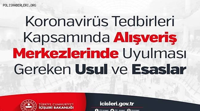Koronavirüs Tedbirleri Kapsamında Alışveriş Merkezlerinde Uyulması Gereken Usul ve Esaslar 