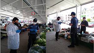 Menteşe 'de Pazarlar Polislere Emanet