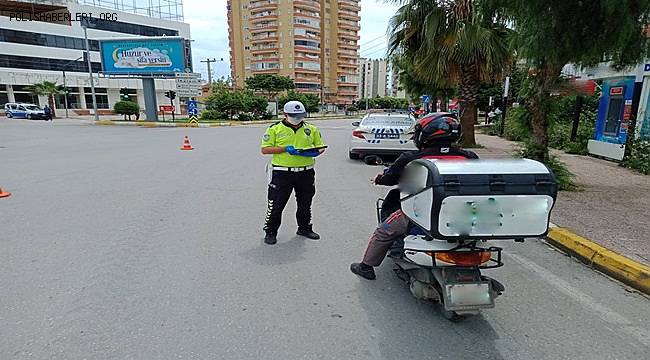 Motosiklet/Kask Kullanımı Özel Denetimi Gerçekleştirdi 