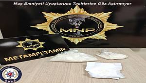 Muş Emniyet Müdürlüğünce Uyuşturucu Madde Operasyonu 
