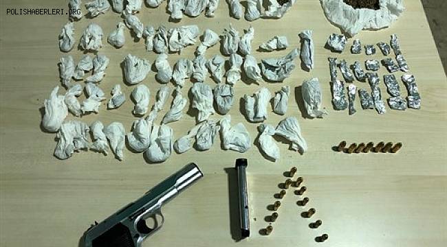 Narkotik Suçlarla Mücadele Şube Müdürlüğümüzce düzenlenen operasyonlarda bir şahıs yakalandı 