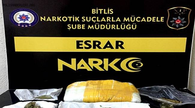 Narkotik Suçlarla Mücadele Şube Müdürlüğümüzce Yapılan Çalışmalar 
