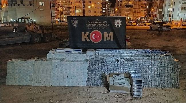 Şanlıurfa'da Sigara ve Tütün Kaçakçılarına Operasyon!