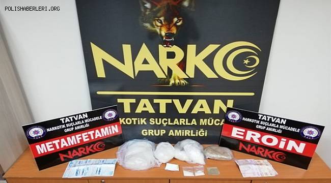 Tatvan Narkotik Suçlarla Mücadele Grup Amirliğimizce Yapılan Çalışmalar 
