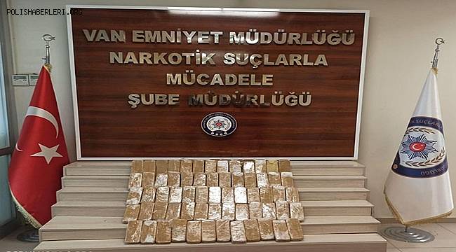 Van'da Uyuşturucu Operasyonu 