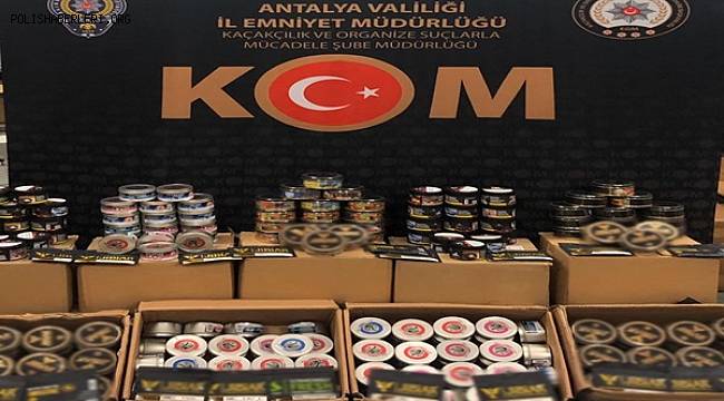 Antalya'da Kaçak Akaryakıt, Tütün ve Sahte İçkileri Piyasaya Sürmeye Çalışan Dört Şüpheli Yakalandı