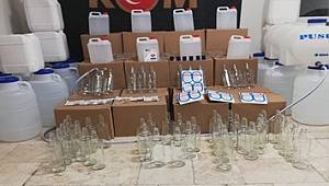 Antalya’da Sahte İçki Üretimi Yapan Şahıs Yakalandı 
