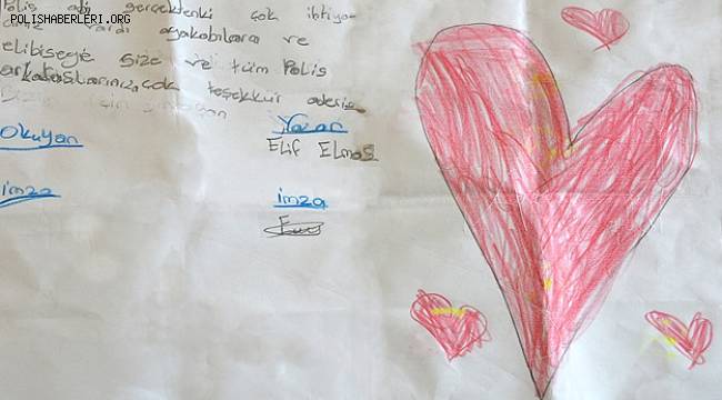 Antalya Polisinin İhtiyaç Sahibi Vatandaşlara Dağıttığı Sevgi Paketlerine Çocuklarımızdan Duygu Dolu Teşekkür Mektubu 