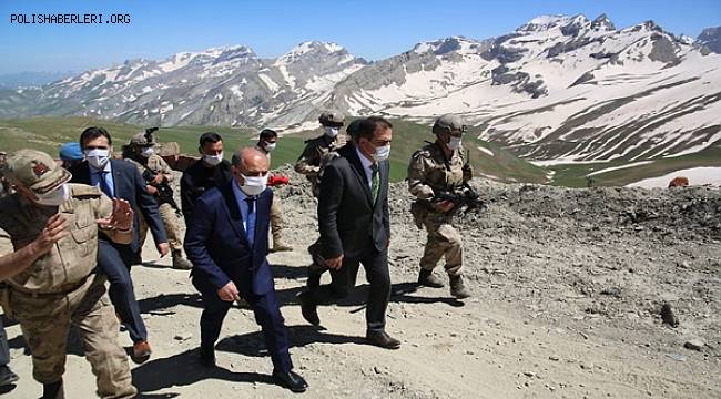 Emniyet Genel Müdürü Sayın Mehmet Aktaş Hakkari-Yüksekova Varkavik Üs Bölgesi Ziyareti Gerçekleştirdi 