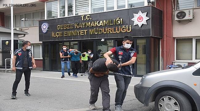 Gebze,Körfez ve Darıca'da evden Hırsızlık