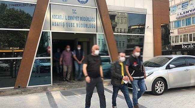 HAPİS cezasından  aranan Ş.S. isimli  3 şahıs, 08.06.2020  günü GÖLCÜK İlçesinde yakalanmıştır.     