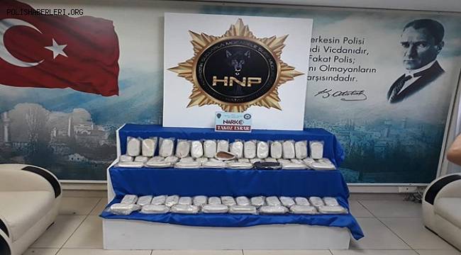 Hatay'da Uyuşturucu Operasyonu Yapıldı