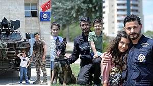 Hem Evde Hem İşte Babalık Yapan Polisler 