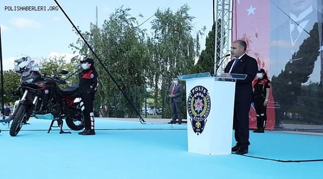 İÇİŞLERİ BAKAN YARDIMCISI SAYIN MUHTEREM İNCE’NİN KATILIMLARIYLA “MOTOSİKLETLİ POLİS TİMLERİ MOTOSİKLET TESLİM TÖRENİ” GERÇEKLEŞTİRİLDİ 