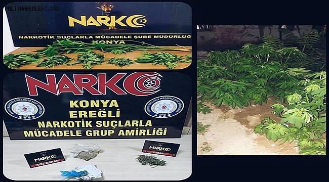 Konya'da Uyuşturucuya Geçit Yok 