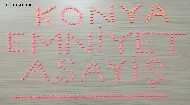 Konyada 11 Ayrı Suçtan Aranma Kaydı Olan Şahsı Uyuşturucu Hap Maddeleriyle Birlikte Yakaladı 