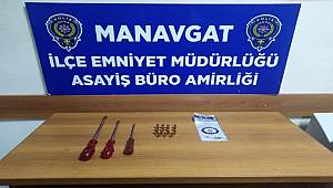 Manavgat İlçe Emniyet Müdürlüğü görevlilerimizce yapılan çalışmalar neticesinde ; 