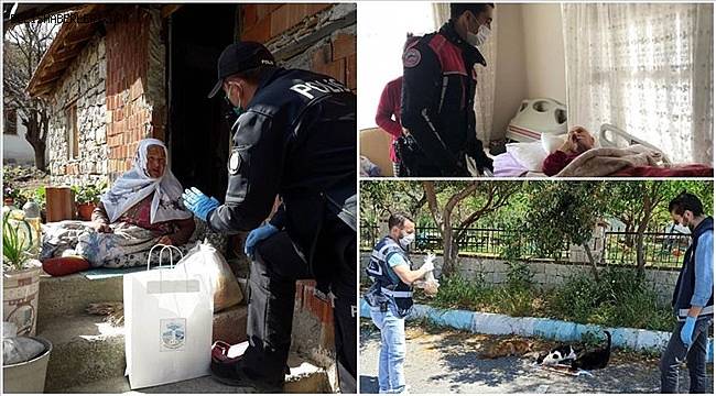 Polisimiz Merhamet ve Şefkatini Kovid-19 Sürecinde Bir Kez Daha Gösterdi 