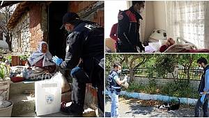 Polisimiz Merhamet ve Şefkatini Kovid-19 Sürecinde Bir Kez Daha Gösterdi
