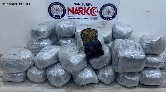Siverek'te 34 Parça Halinde 193 Kilogram Esrar Ele Geçirildi 