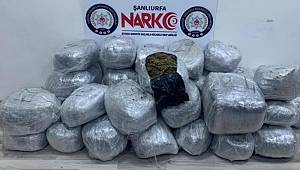 Siverek'te 34 Parça Halinde 193 Kilogram Esrar Ele Geçirildi 