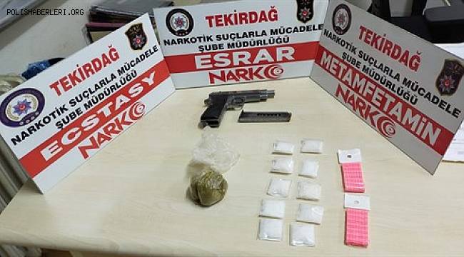 Tekirdağ Narkotik Suçlarla Mücadele Şube Müdürlüğü Çalışmaları