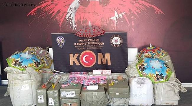 TEM Otoyolunda Durdurulan Bir Kargo Firmasına Ait Araçta Yapılan Aramada 