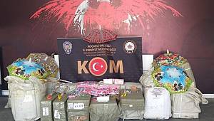 TEM Otoyolunda Durdurulan Bir Kargo Firmasına Ait Araçta Yapılan Aramada 