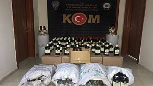 Viranşehir'de Sahte Alkol Operasyonu 
