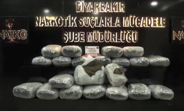 Diyarbakır'da 235 kilo 'esrar' ele geçirildi: 11 tutuklama