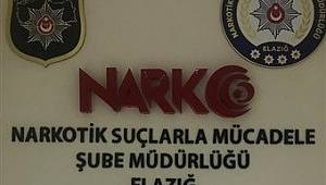 ELAZIĞ 'da  UYUŞTURUCU MADDE TİCARETİ OPERASYONU
