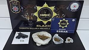 ELAZIĞ EMNİYETİ  UYUŞTURUCUYLA MÜCADELE ÇALIŞMALARI