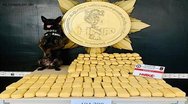 Hakkari'de 104 Kilo 200 Gram Eroin Maddesi Ele Geçirildi