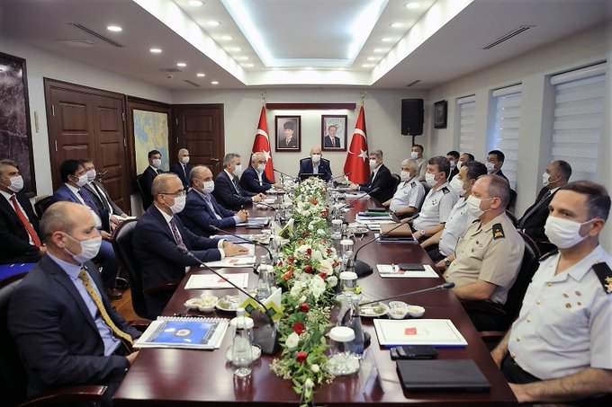 İçişleri Bakanımız Sayın Süleyman Soylu’nun Başkanlığında Adana Valiliğinde Güvenlik Toplantısı 