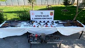 Kütahya'da kaçak silah operasyonu 6 gözaltı 