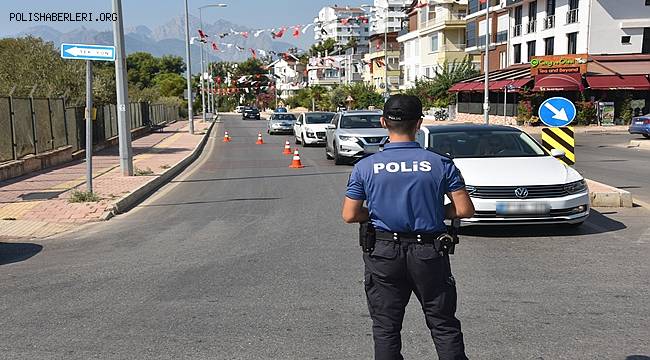 28 Ağustos Günü Antalya’da “Türkiye Güven Huzur Uygulaması (2020-10)” Gerçekleştirildi  