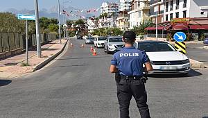 28 Ağustos Günü Antalya’da “Türkiye Güven Huzur Uygulaması (2020-10)” Gerçekleştirildi  