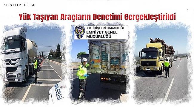Ağır Yük Taşıyan Araçların Denetimi Gerçekleştirdi 