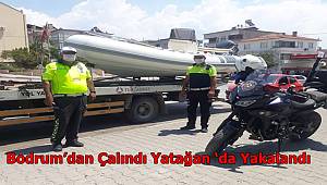 Bodrum’dan Çalındı Yatağan ‘da Yakalandı 