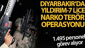 Diyarbakır‘da Yıldırım-7 Lice Narko-Terör Operasyonu Başlatıldı  