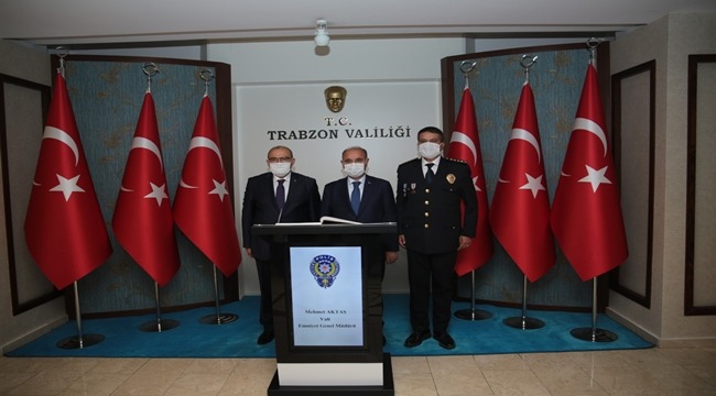 Emniyet Genel Müdürü Sayın Mehmet Aktaş Trabzon Valiliği ve İl Emniyet Müdürlüğü’ne Ziyaret Gerçekleştirdi 