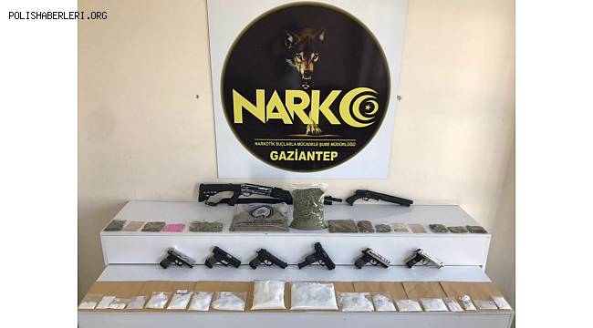 Gaziantep Emniyet Müdürlüğü'nden Helikopter Destekli Uyuşturucu Operasyonu 