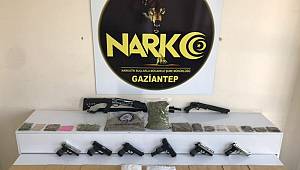 Gaziantep Emniyet Müdürlüğü'nden Helikopter Destekli Uyuşturucu Operasyonu