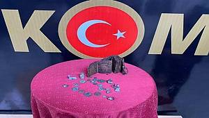 Gaziantep'te Tarihi Eser Kaçakçıları Yakayı Ele Verdi