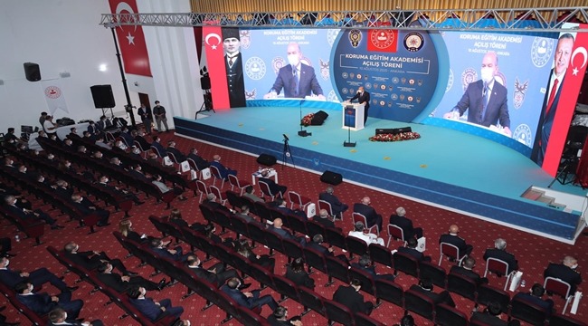İçişleri Bakanı Sayın Süleyman Soylu’nun Katılımlarıyla “Koruma Eğitim Akademisi”Açılış Töreni Gerçekleştirildi 